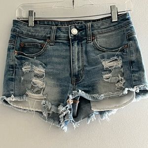 American Eagle denim shorts size 4